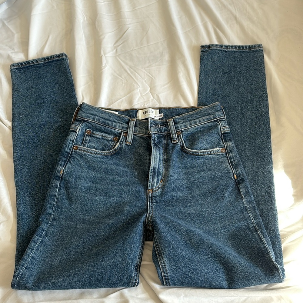 Agolde marrel jeans high rise slim